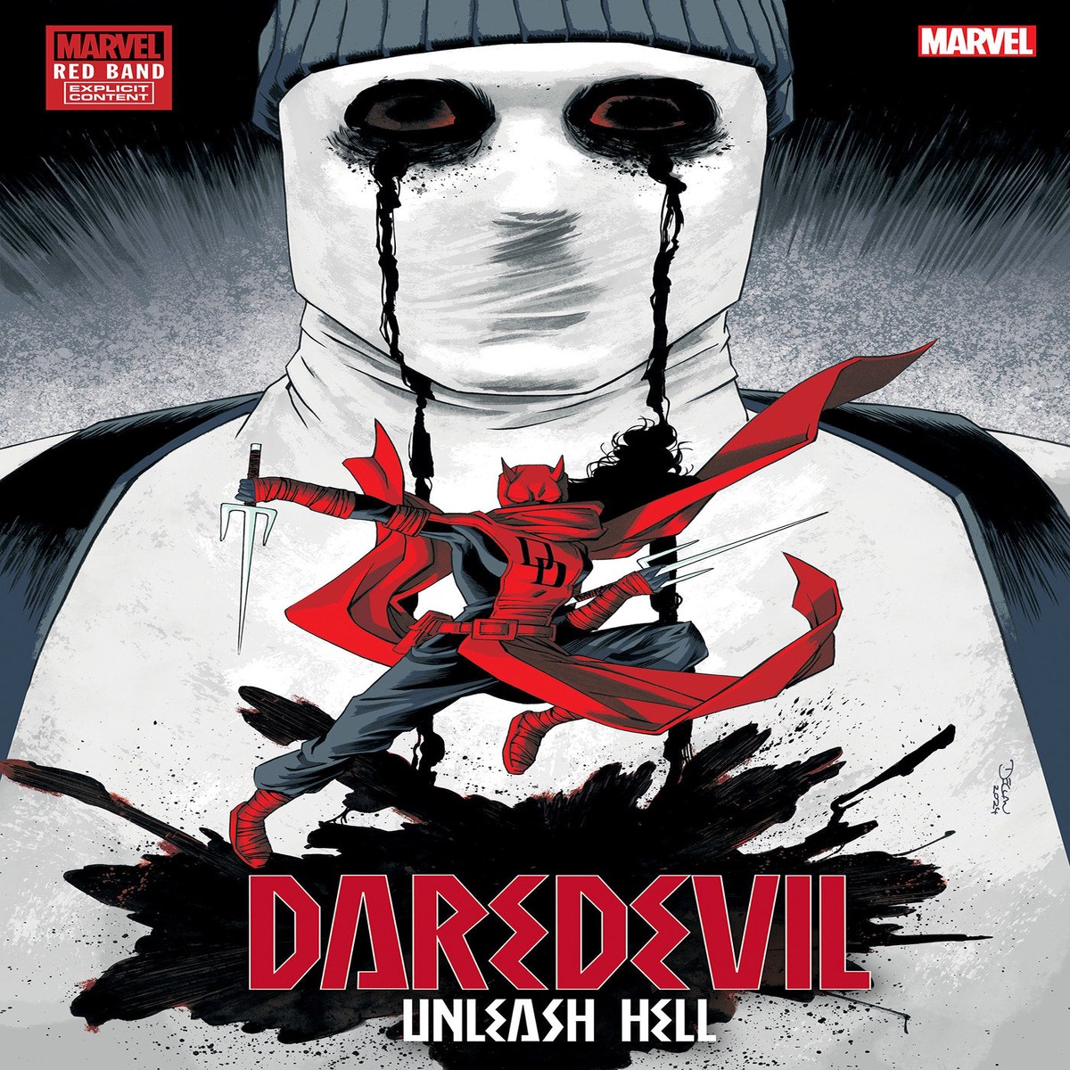 Daredevil: Unleash Hell – Red Band #2 Declan Shalvey Variant [Polybagged]