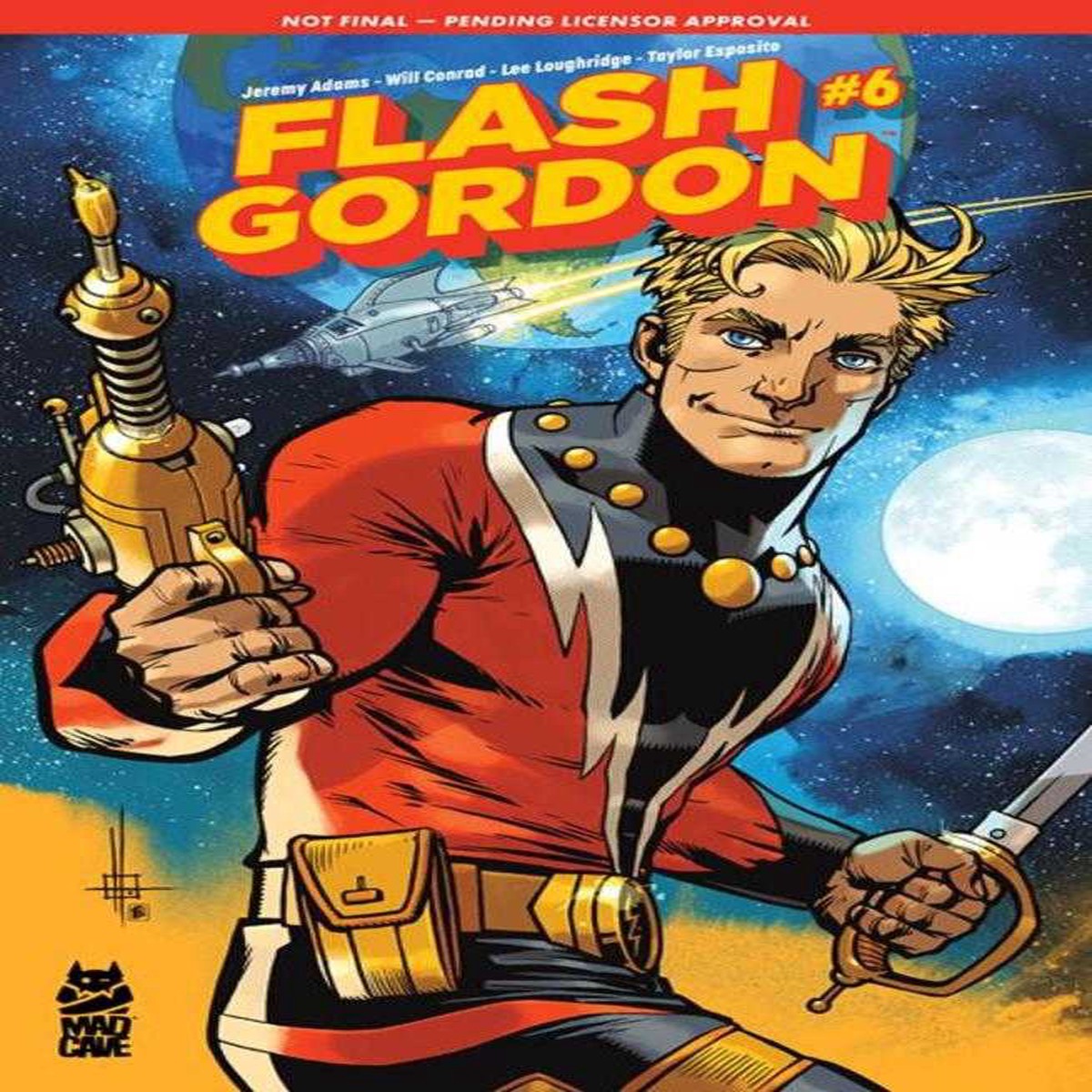 Flash Gordon #6CoverB Zach Howard Homeworld Variant