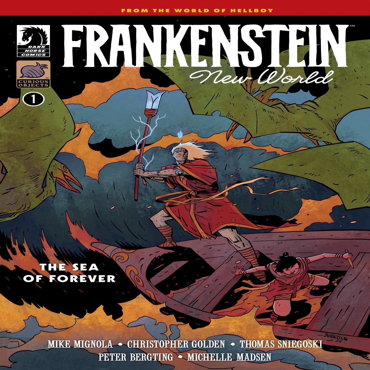 Frankenstein: New World–The Sea Of Forever #1 (Cover A) (Peter Bergting)