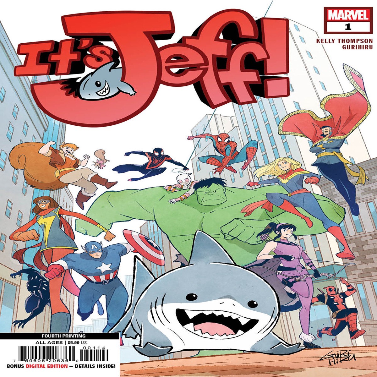 It’S Jeff #1 Gurihiru 4TH Printing Variant