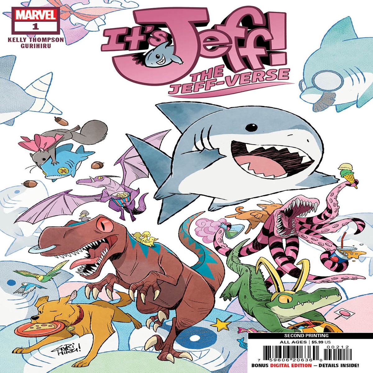 It’S Jeff: The Jeff-Verse #1 Gurihiru 2nd Print Variant