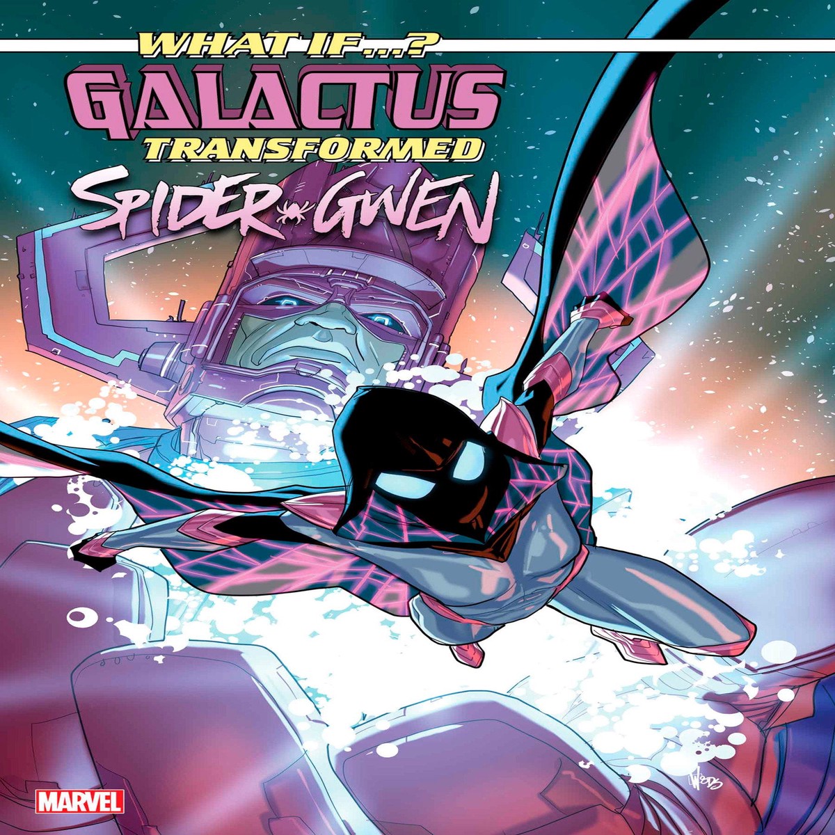 What If…? Galactus: Galactus Transformed Spider-Gwen? #1 Pete Woods Variant