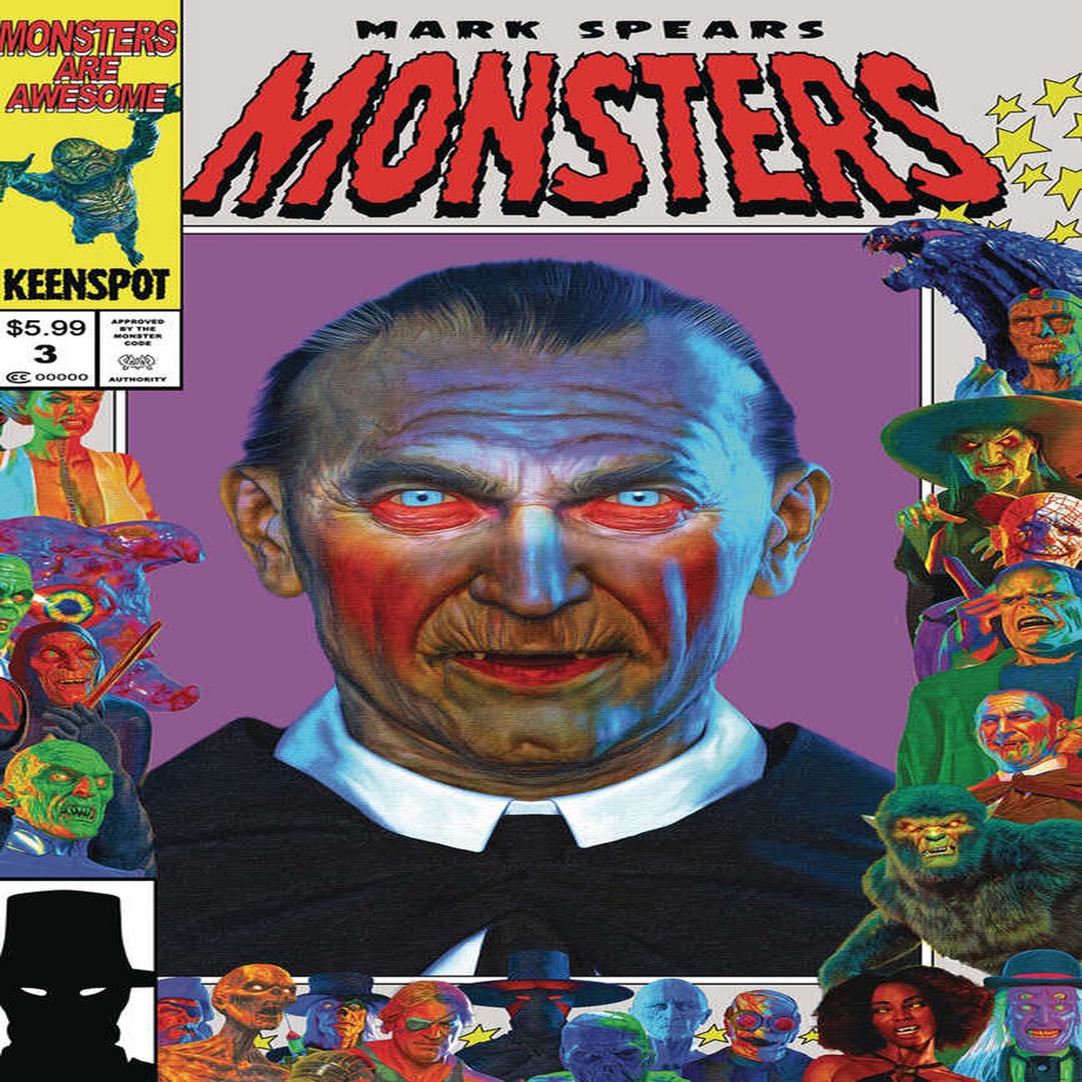 Mark Spears Monsters #3 Cover D Dracula Homage