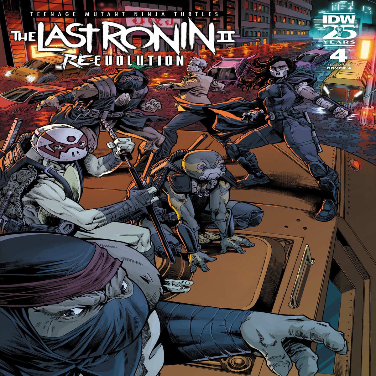 Teenage Mutant Ninja Turtles: The Last Ronin II–Re-Evolution #4 Cover A (Escorzas)
