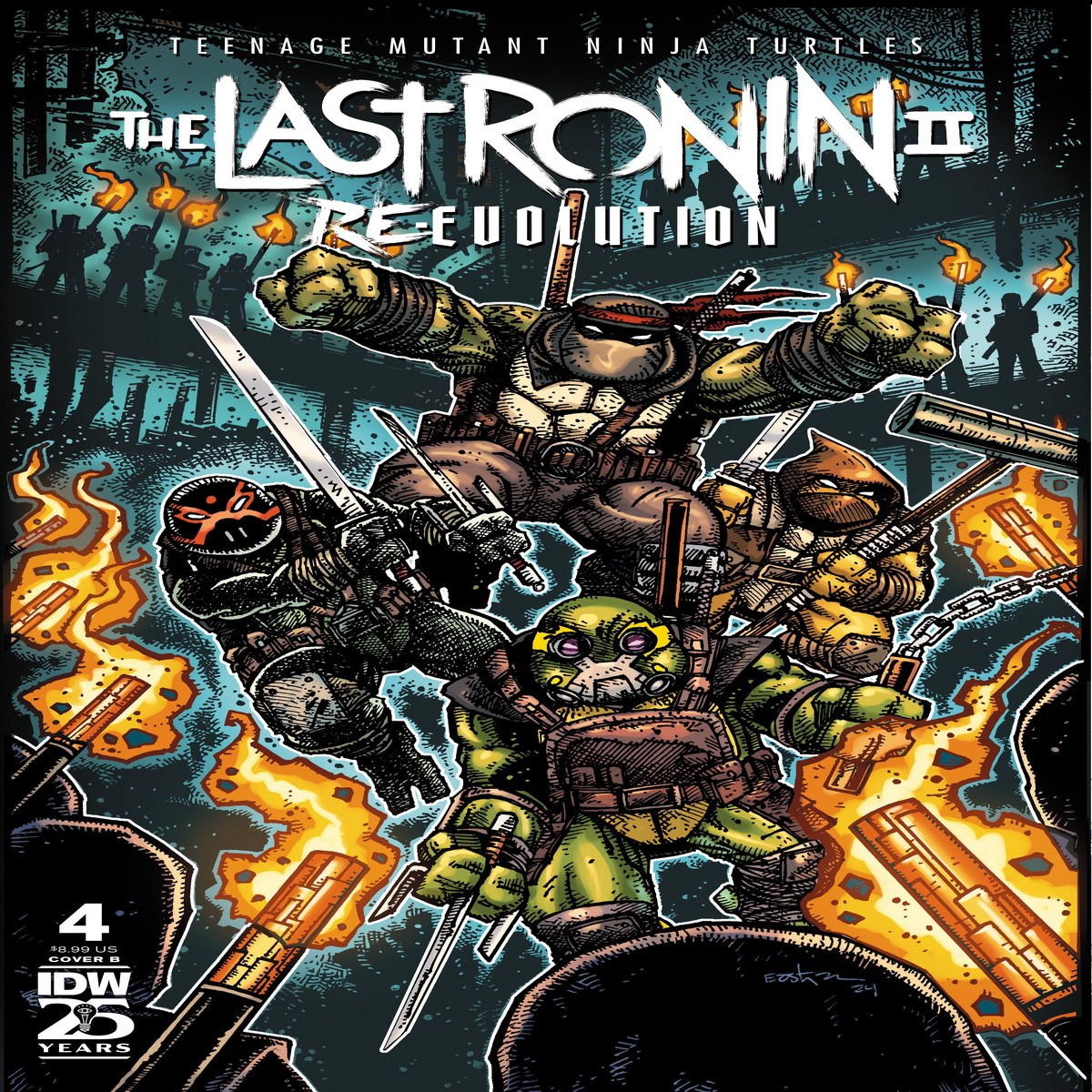 Teenage Mutant Ninja Turtles: The Last Ronin IIRe-Evolution #4 Variant B (Eastman)