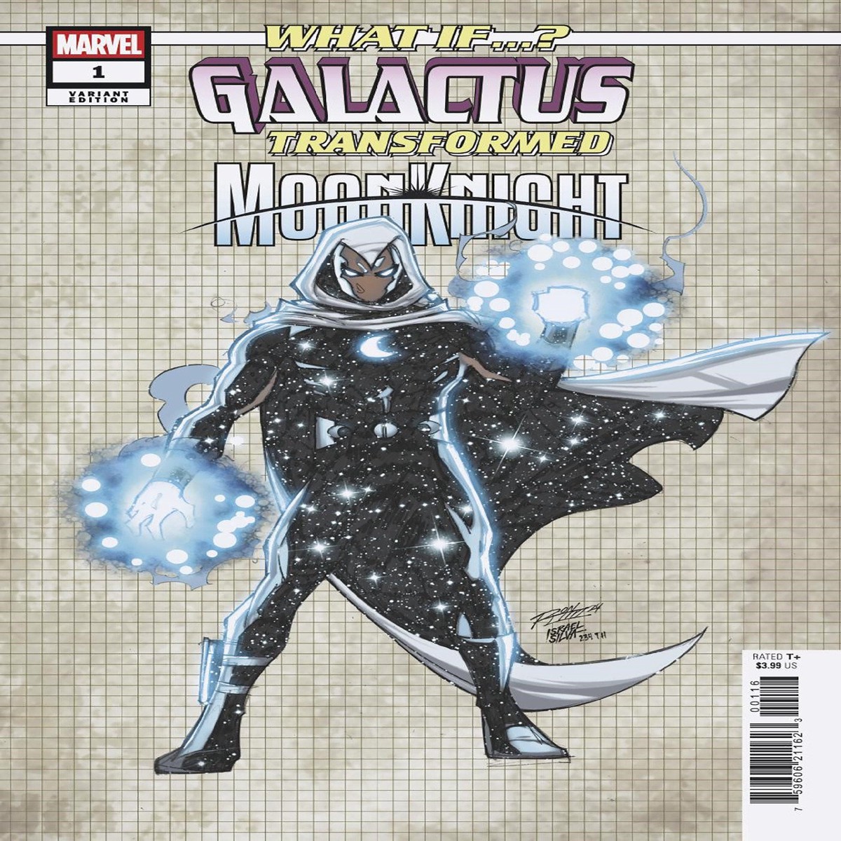 What If…? Galactus: Galactus Transformed Moon Knight? #1 Ron Lim Design Varian T