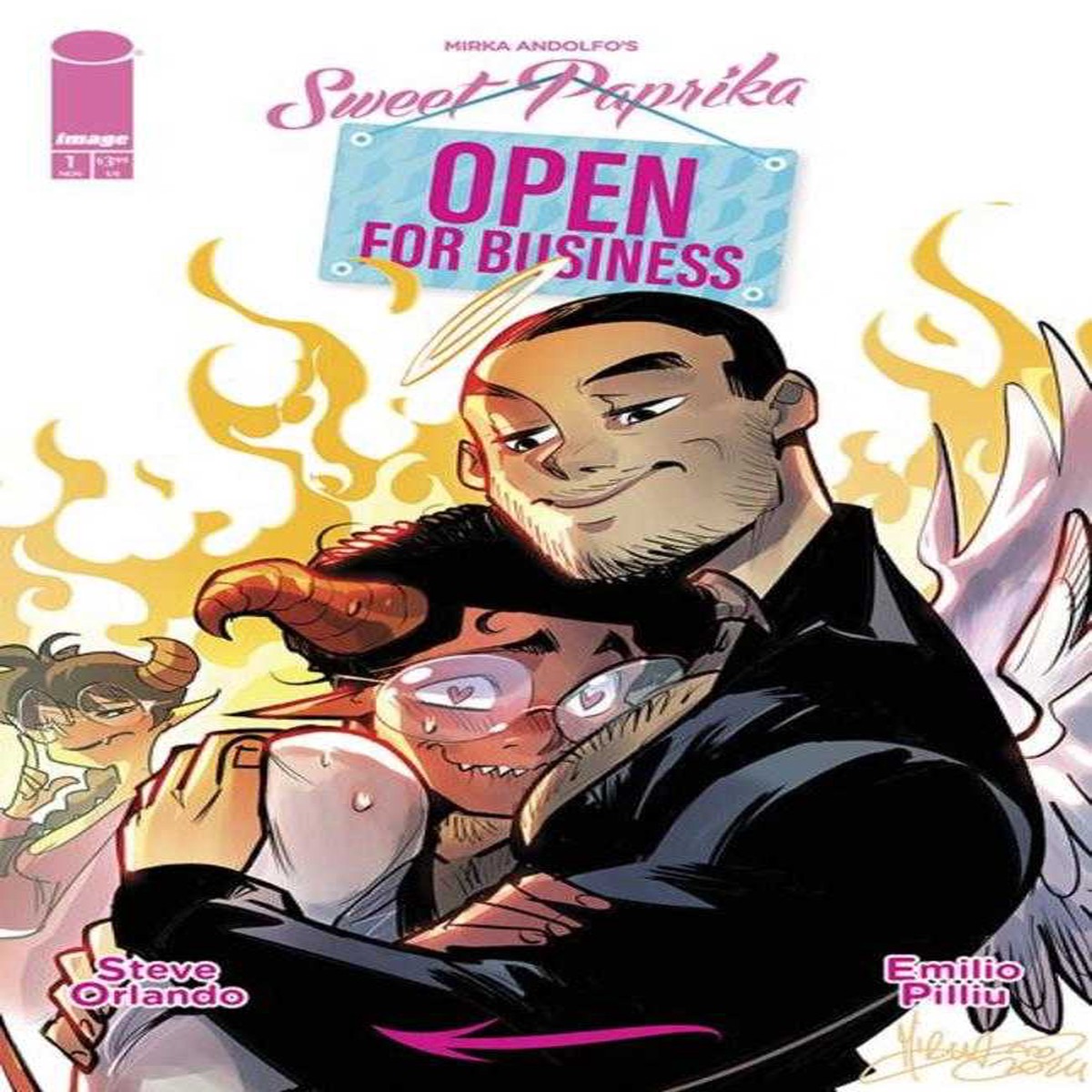 Mirka Andolfo Sweet Paprika Open Business #1 (Of 5) Cover B (M