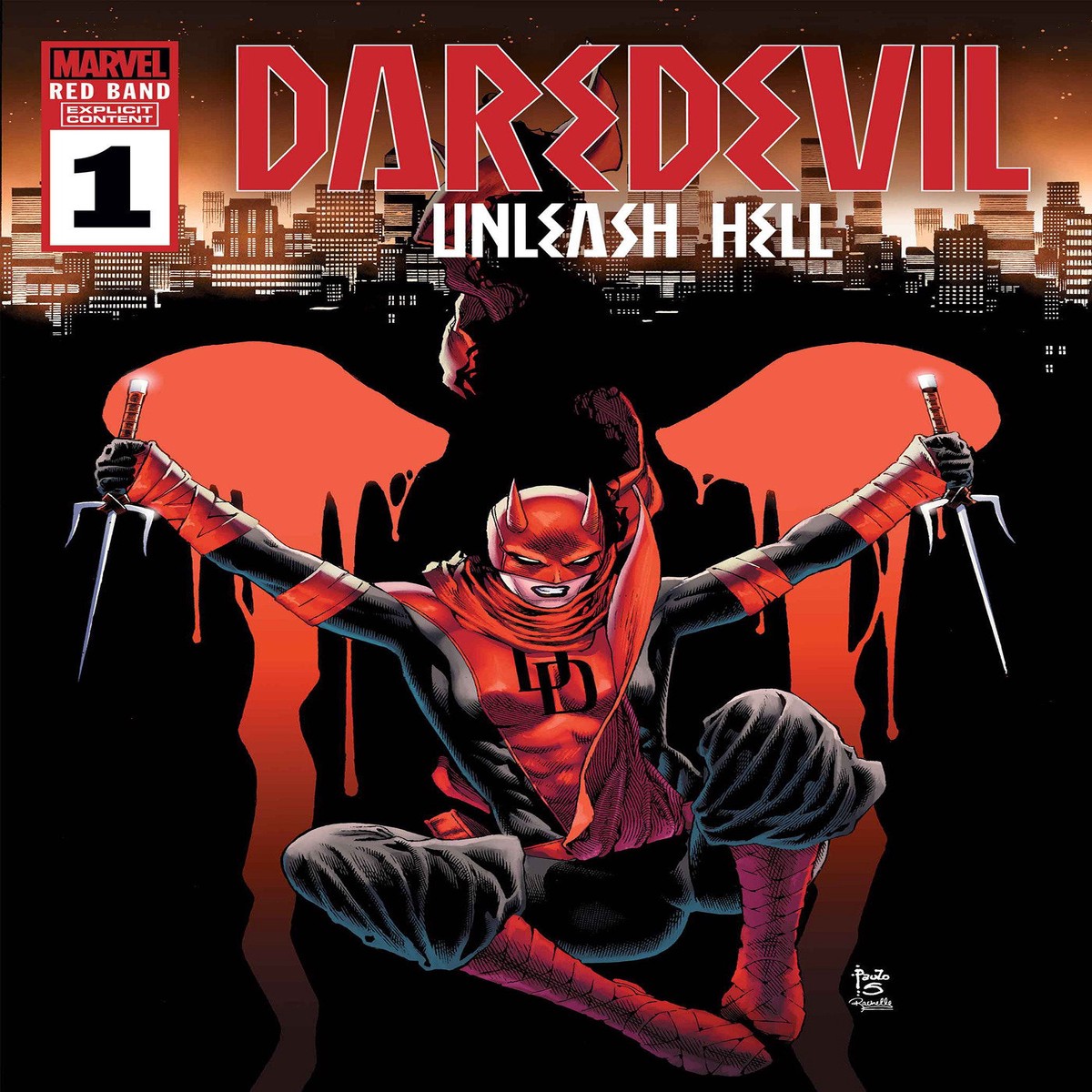 Daredevil: Unleash Hell – Red Band #1 [Polybagged]