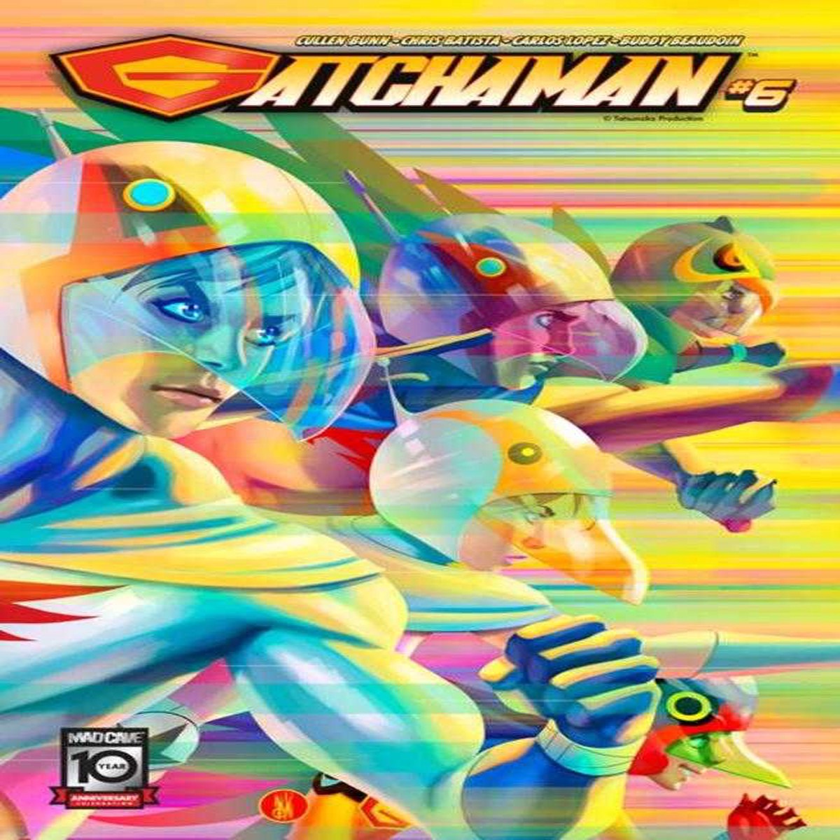 Gatchaman#6CoverAInaki Miranda