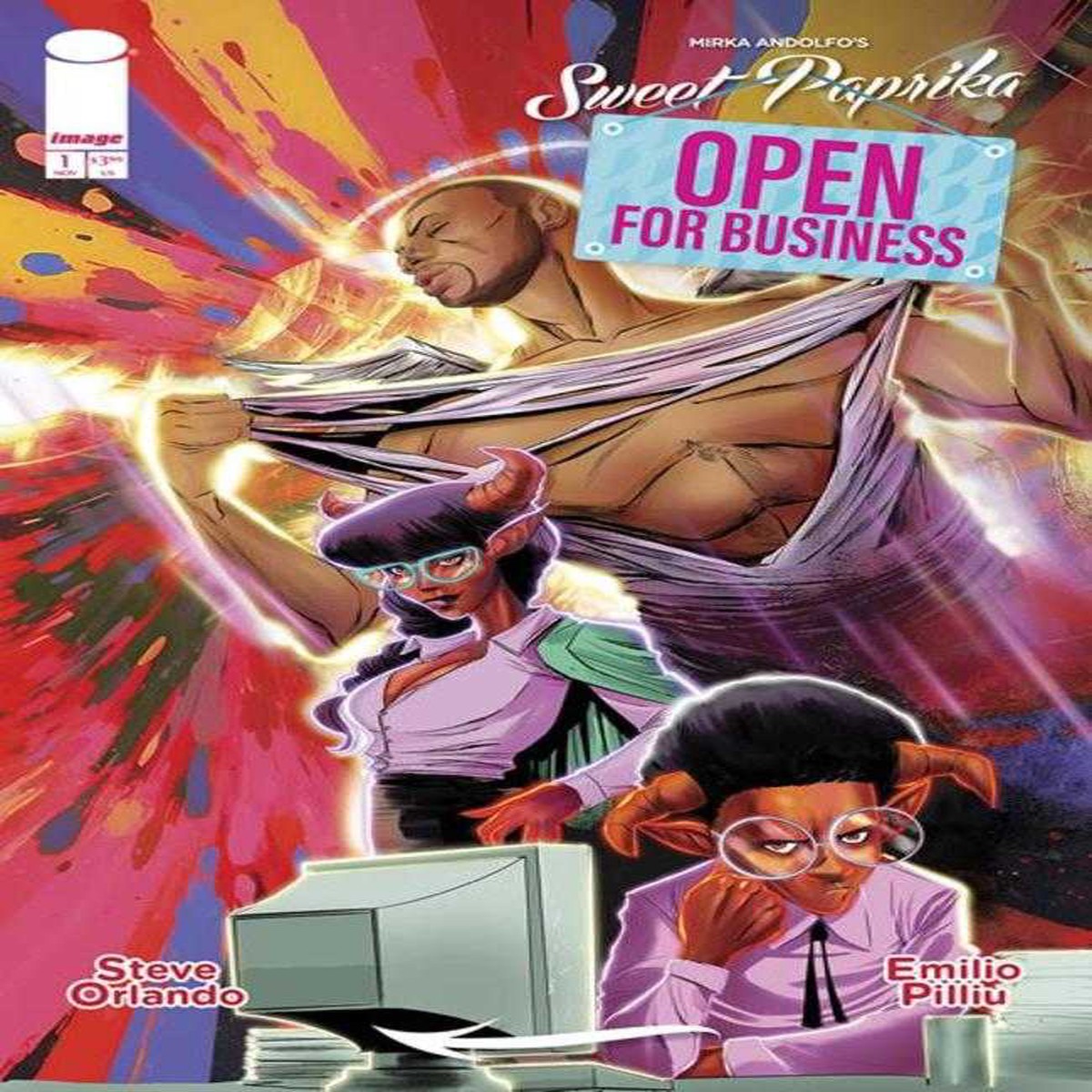 Mirka Andolfo Sweet Paprika Open Business #1 (Of 5) Cover C (M