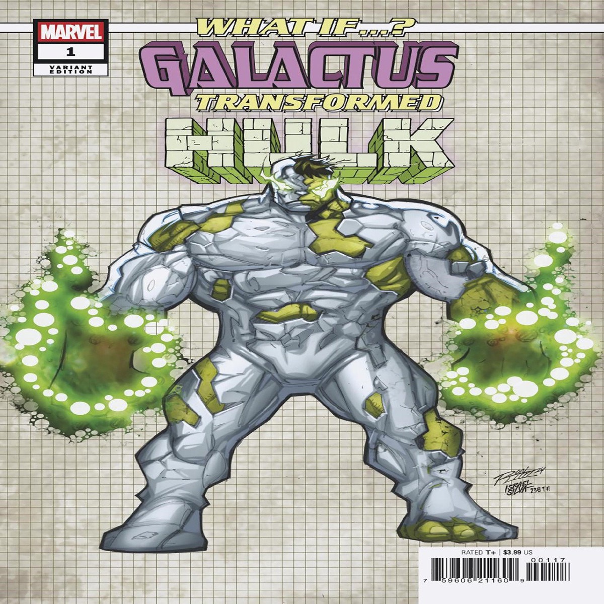 What If…? Galactus: Galactus Transformed Hulk? #1 Ron Lim Design Variant