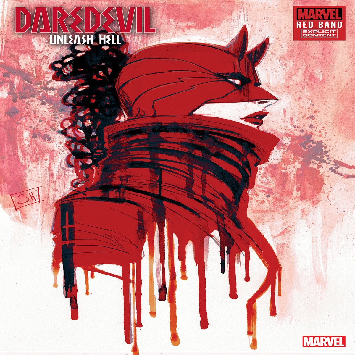 Daredevil: Unleash Hell – Red Band #1 Stephanie Hans Variant [Polybagged]