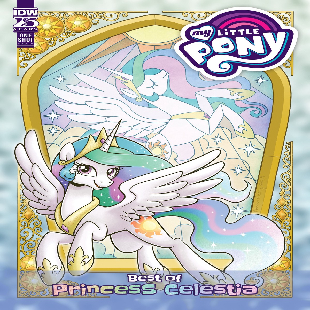 My Little Pony:Best Of Princess Celestia Cover A (Hickey)