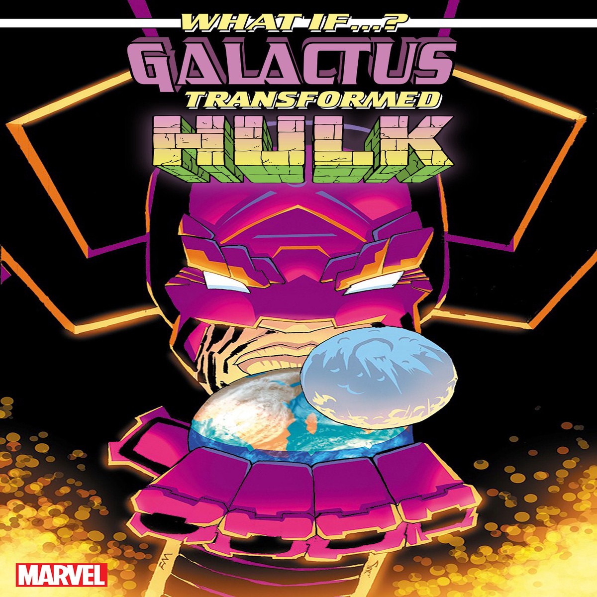 What If…? Galactus: Galactus Transformed Hulk? #1 Frank Miller Variant