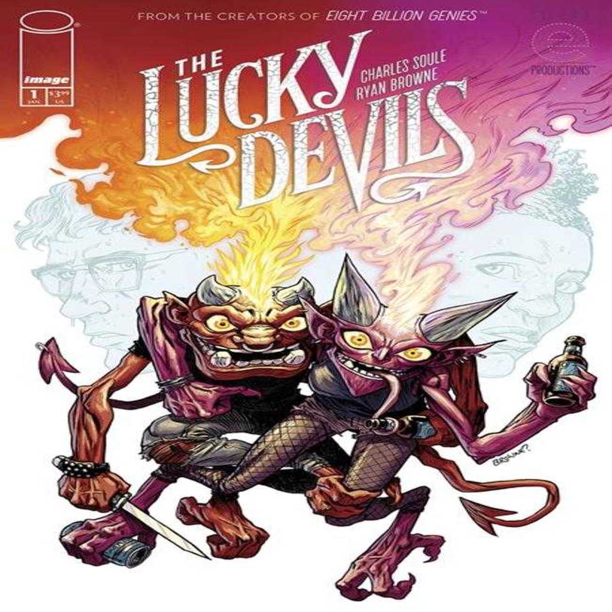 Lucky Devils #1 (Of 9) Cover A Ryan Browne (Mature)