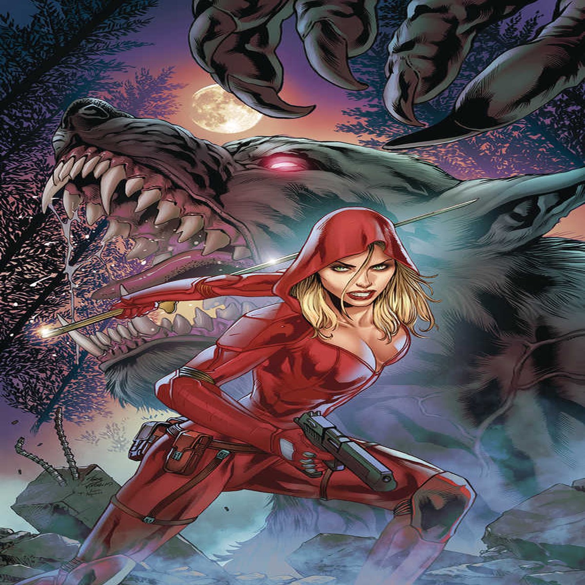 Fairy Tale Team-Up Robyn Hood & Red Agent Cover B Vitorino