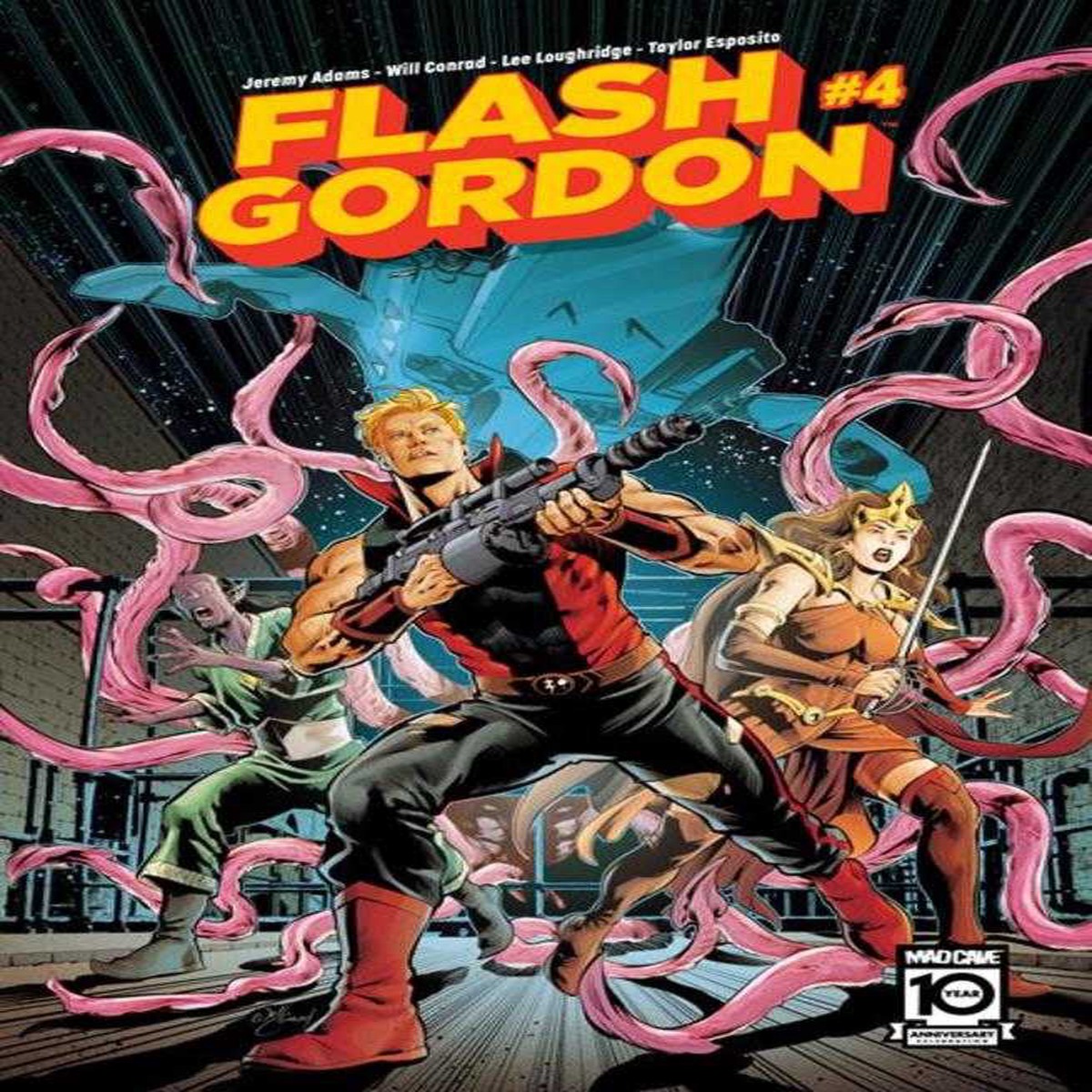 Flash Gordon #4CoverAWill Conrad