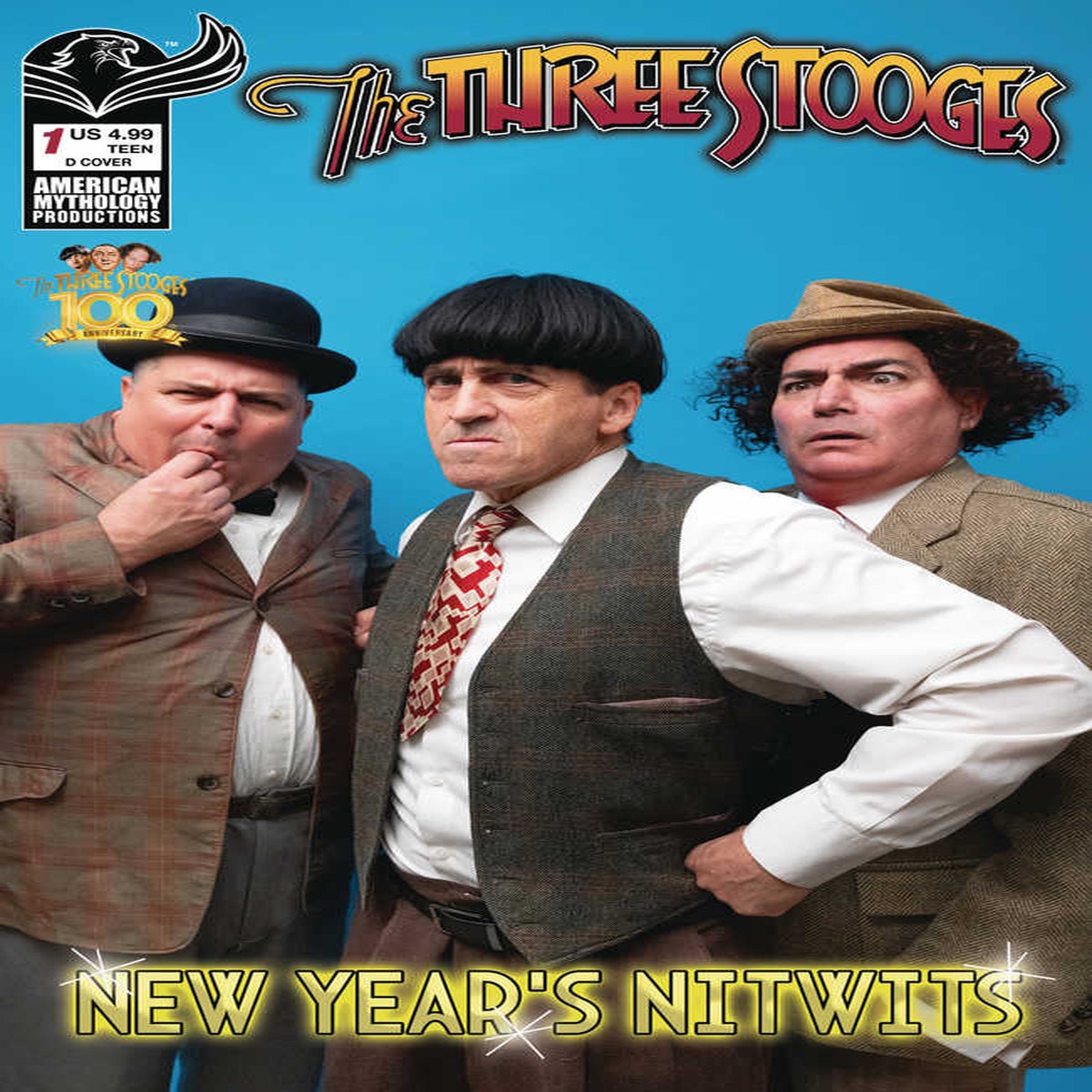 Three Stooges New Years Nitwits #1 Cover D New Stooges Photo