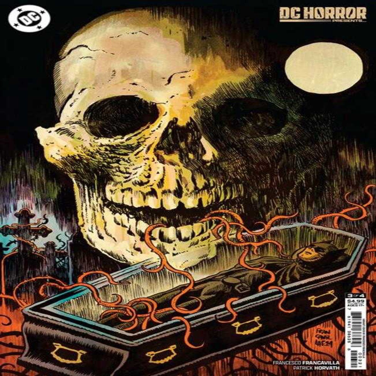 DC Horror Presents #3 (Of 4) Cover B Francesco Francavilla Card Stock Variant (Mature)