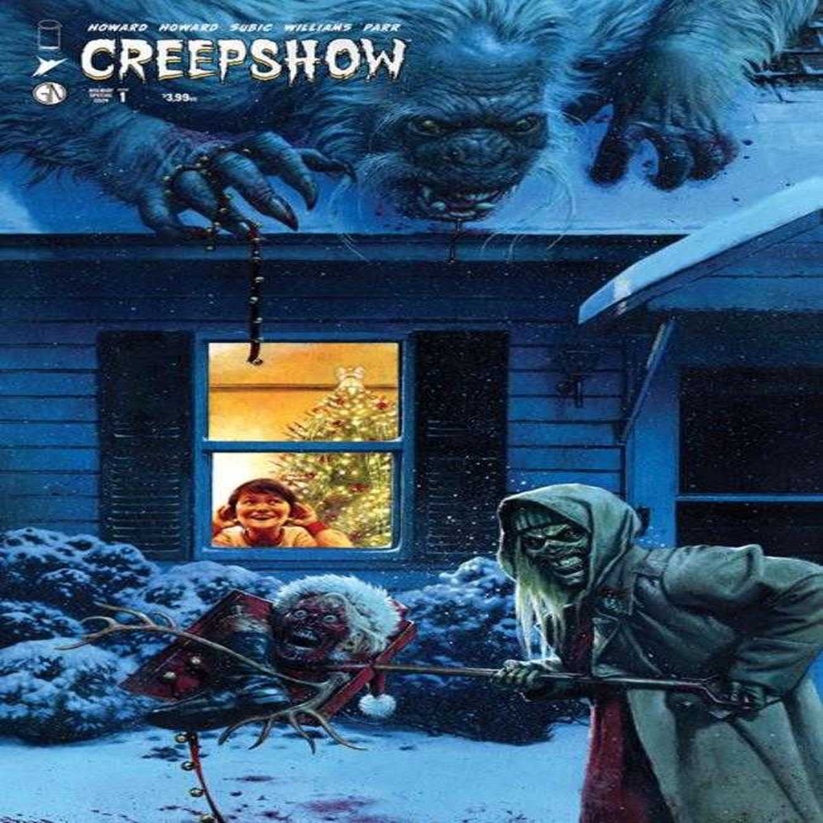 Creepshow 2024 Holiday Special (One Shot) Cover C 1 in 10 Steve Beach Variant (Mature)