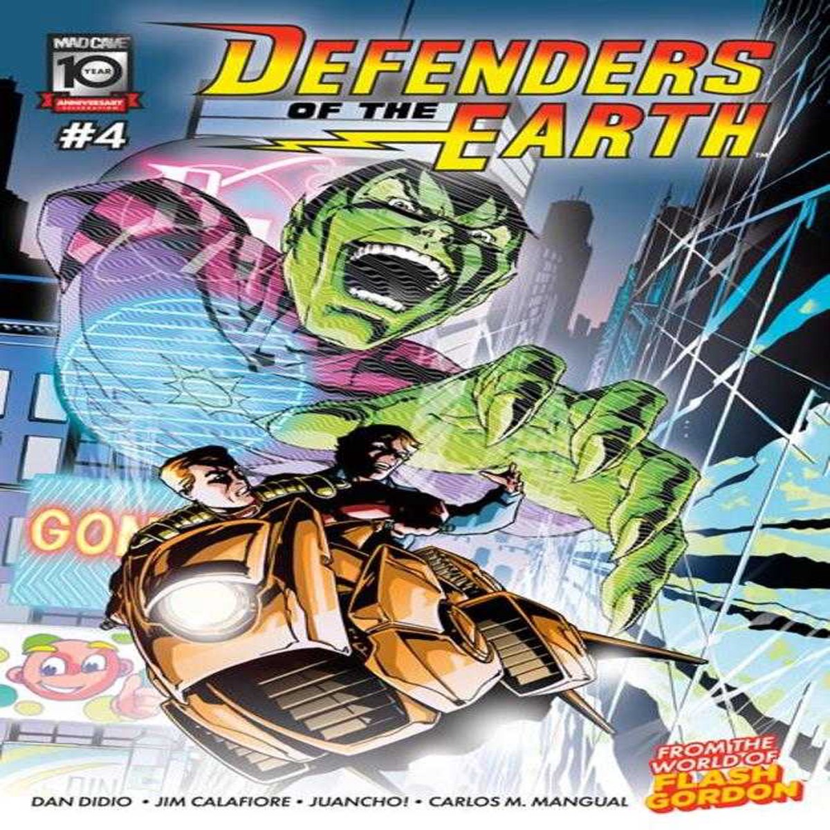 Defenders Of The Earth #4(Of 8) CoverAJimcalafiore