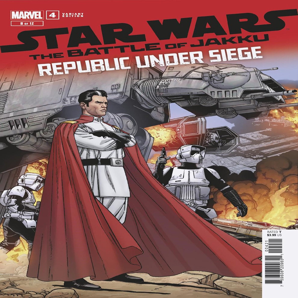 Star Wars: Battle Of Jakku – Republic Under Siege #4 Ramon Rosanas Variant