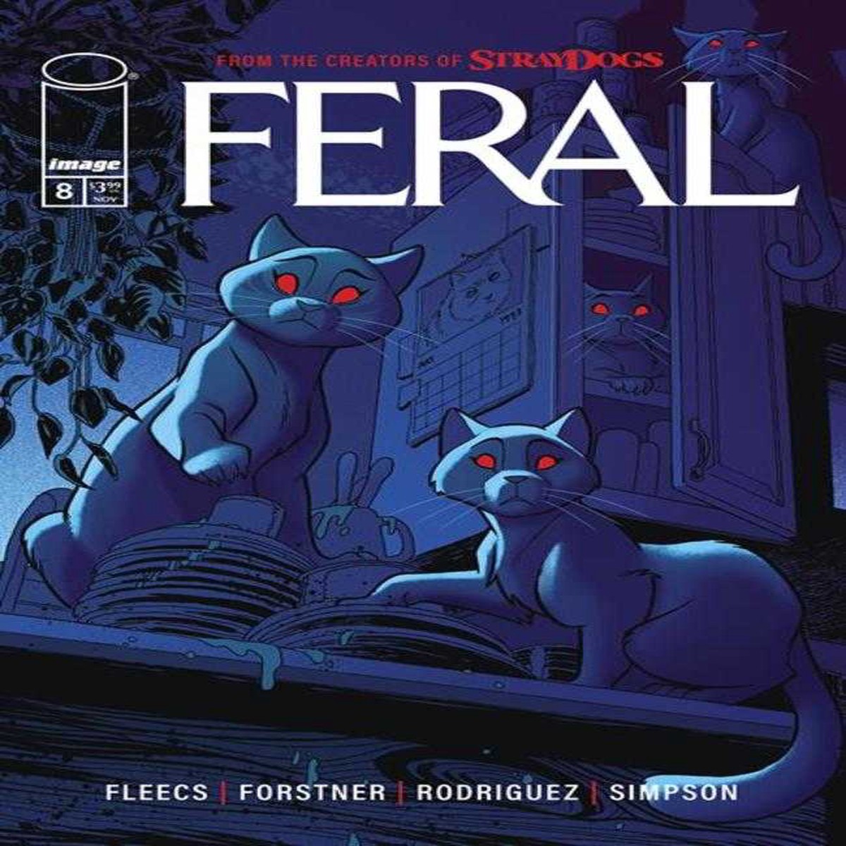 Feral #8 Cover A Tony Fleecs & Trish Forstner