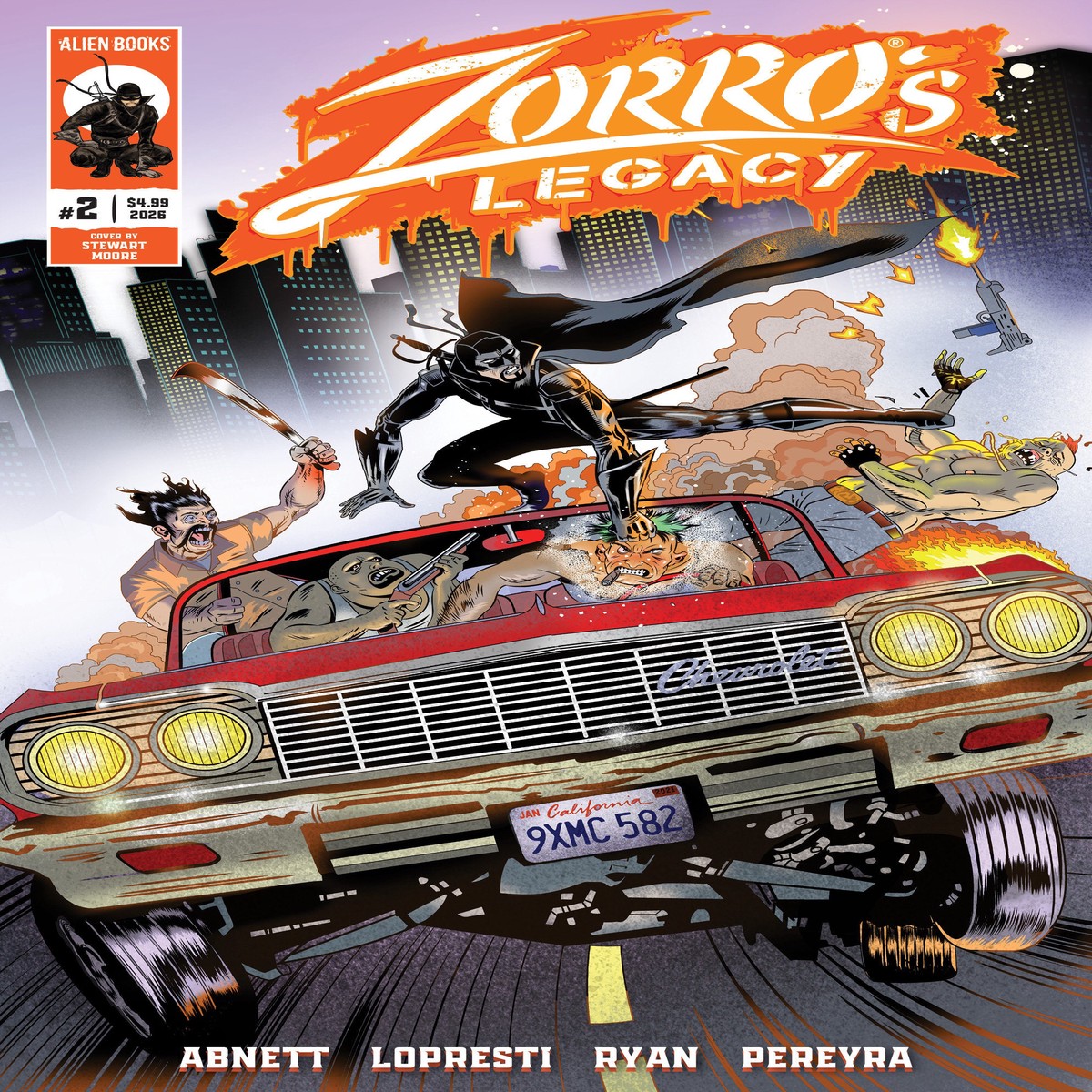 Zorro’s Legacy #2 Variant B (Moore)