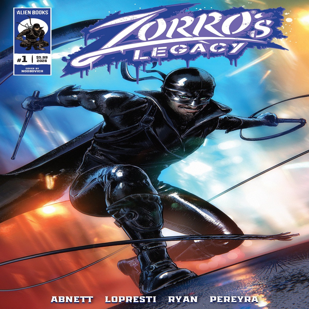 Zorro’s Legacy #1 Variant C (Noobovich)