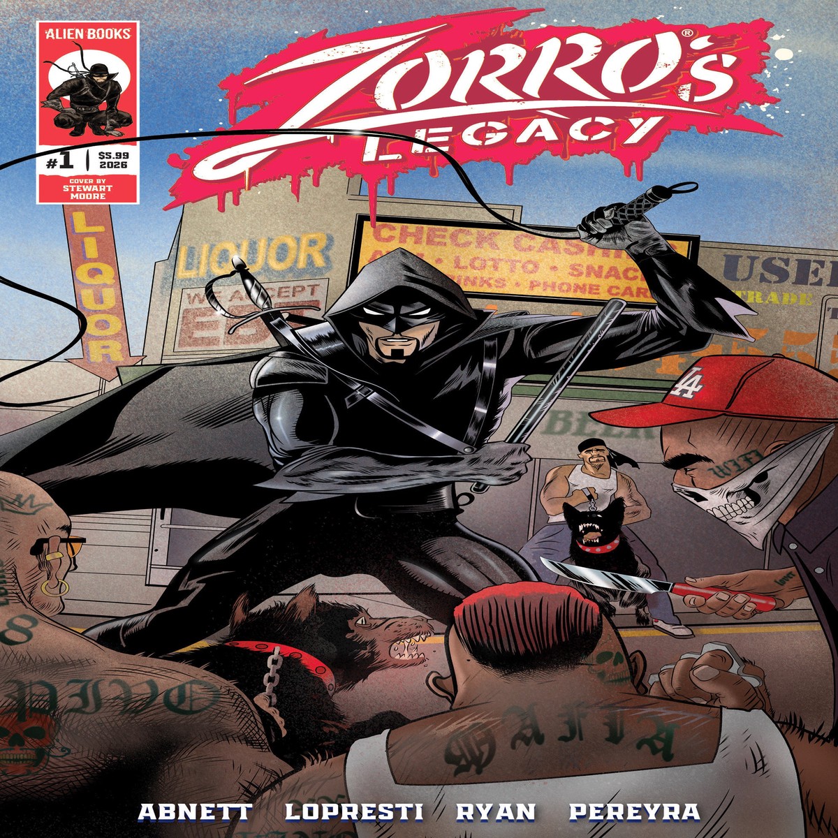 Zorro’s Legacy #1 Variant D (Moore Wraparound Variant)