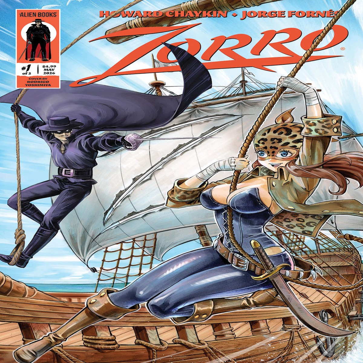 Zorro #1 Variant D (Yoshimiya)
