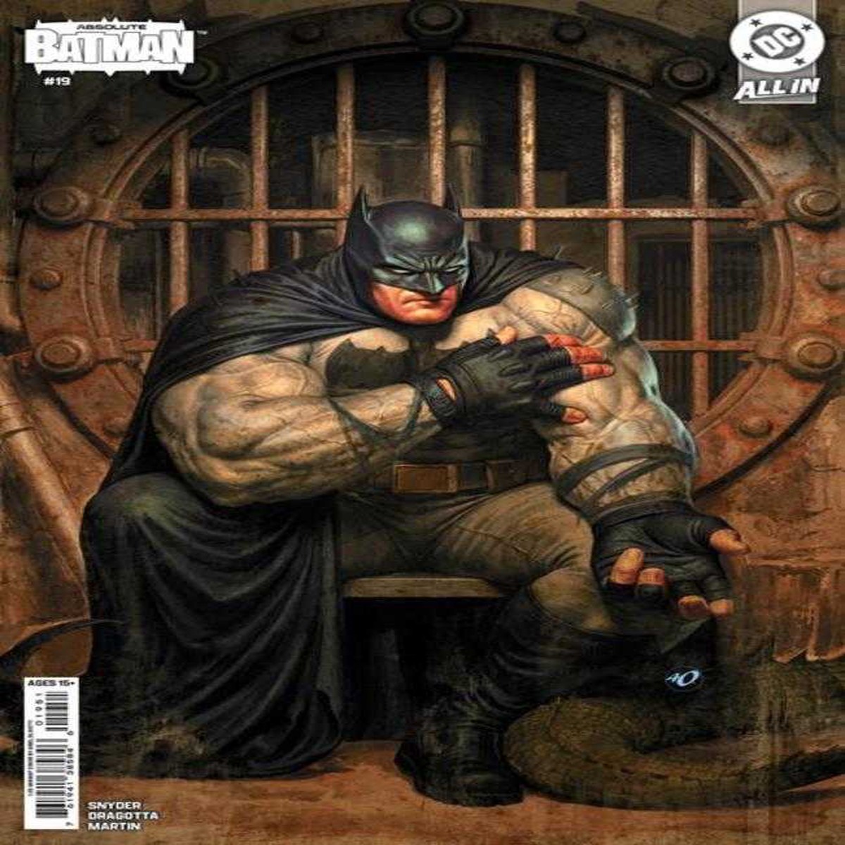 Absolute Batman #19 Cover E 1 in 25 Ariel Olivetti Card Stock Variant