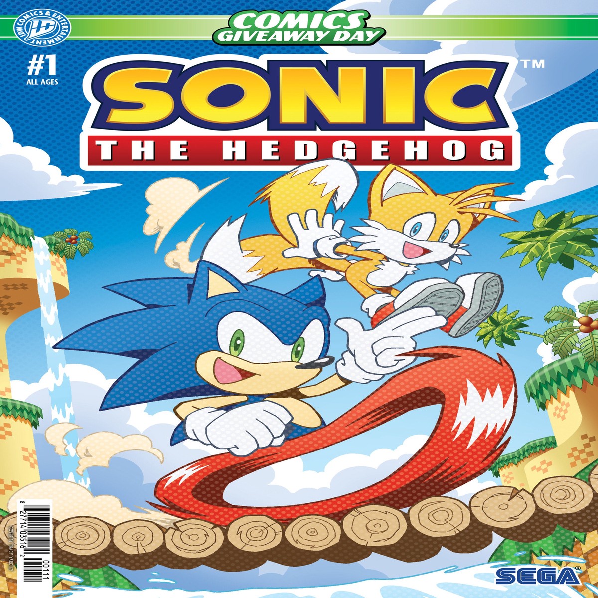 Sonic The Hedgehog #1: Cover A (Yardley) Cgd 2026 (Bundle Of 20)