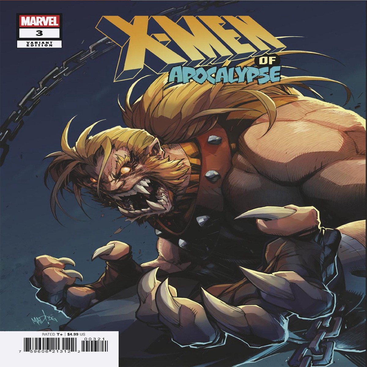 X-Men Of Apocalypse #3 Joe Madureira Variant