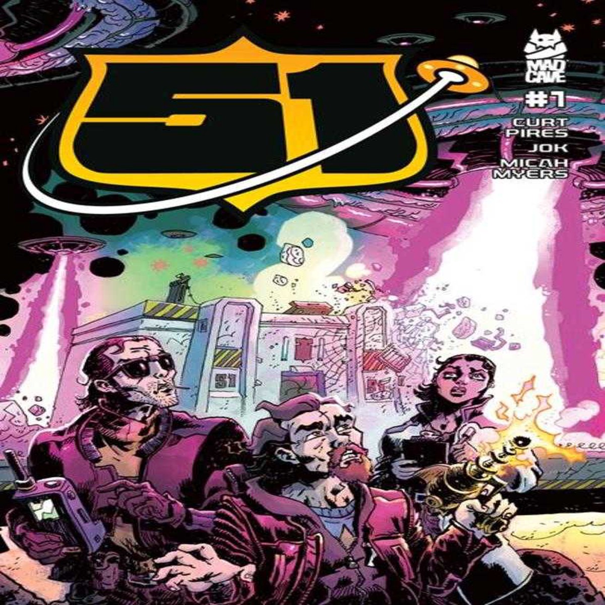 51 #1 (Of 8) Cover A Jok (Mature)
