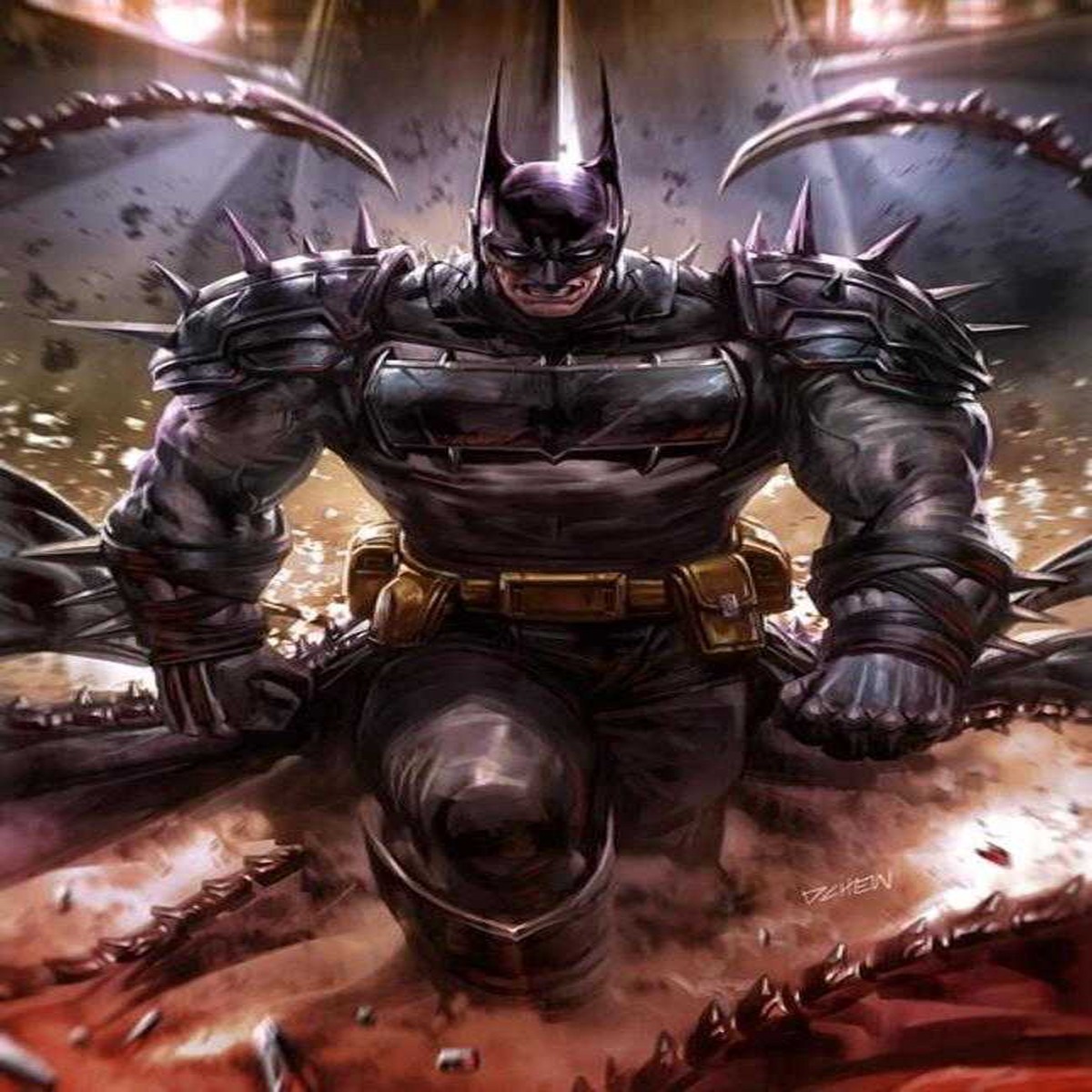 Absolute Batman Ark M Special #1 (One Shot) 2nd Print Cover B Derrick Chew Card Stock Variant