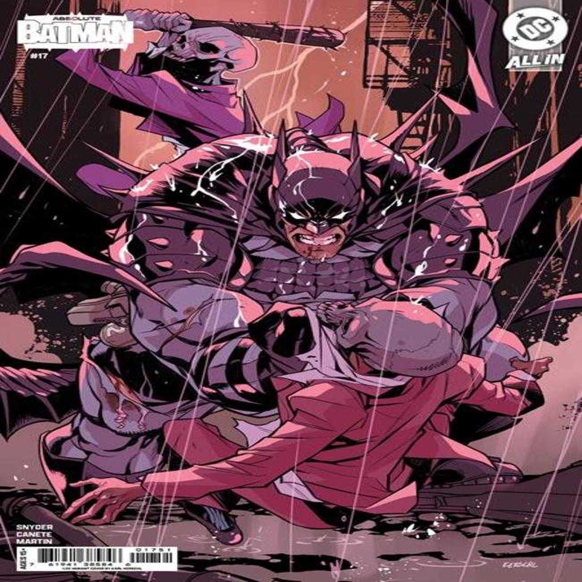 Absolute Batman #17 Cover E 1 in 25 Karl Kerschl Card Stock Variant