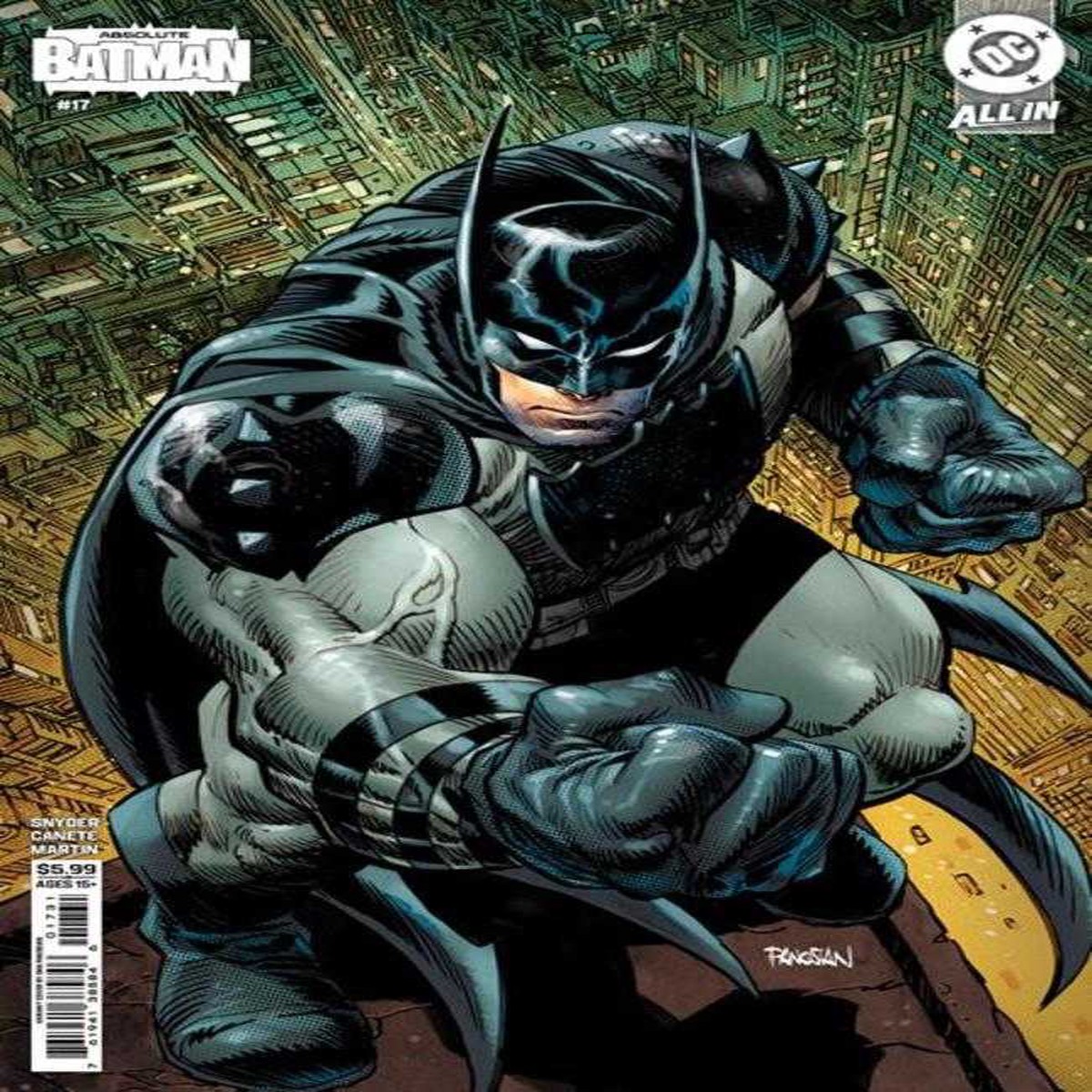 Absolute Batman #17 Cover C Dan Panosian Card Stock Variant