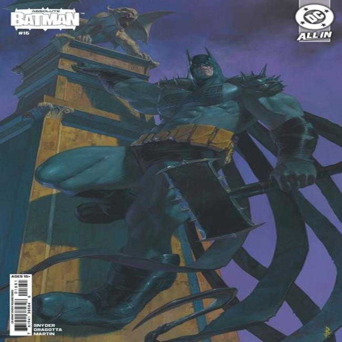 Absolute Batman #16 Cover E 1 in 25 Riccardo Federici Card Stock Variant