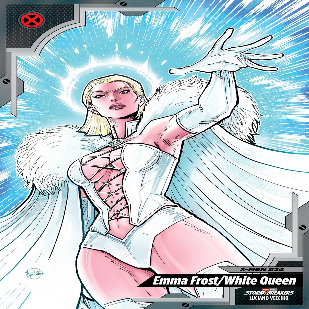 X-Men #24 Luciano Vecchio X-Men Trading Card Variant