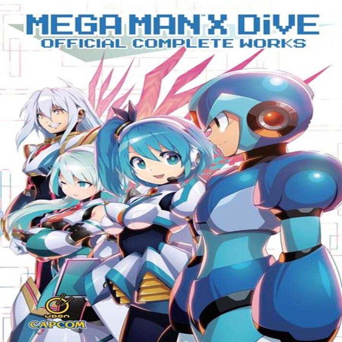 Mega Man X Dive Official Complete Works Hardcover