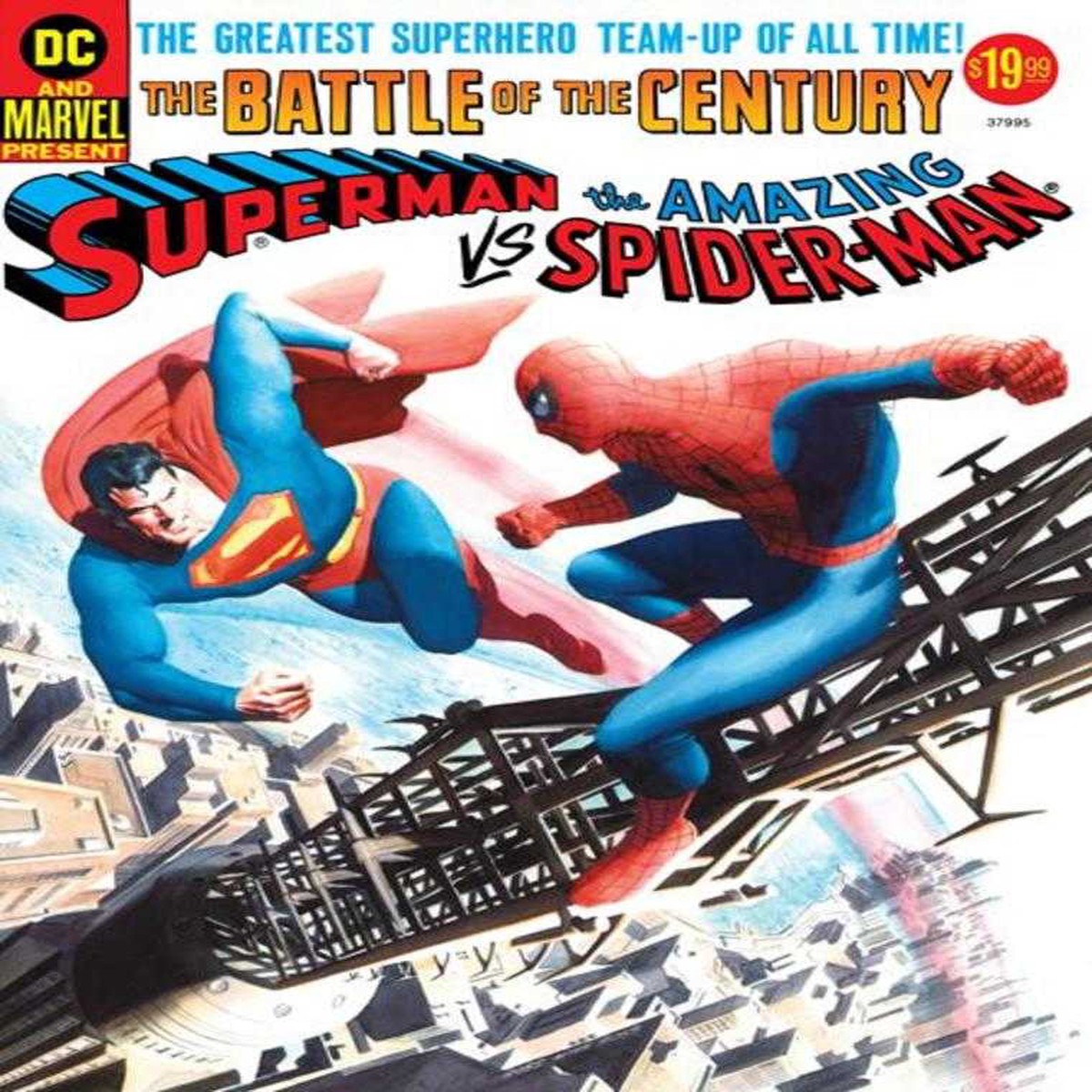 50 Th Anniversary Treasury Edition Superman vs The Amazing Spider-Man #1 Facsimile Edition Cover B Alex Ross Variant