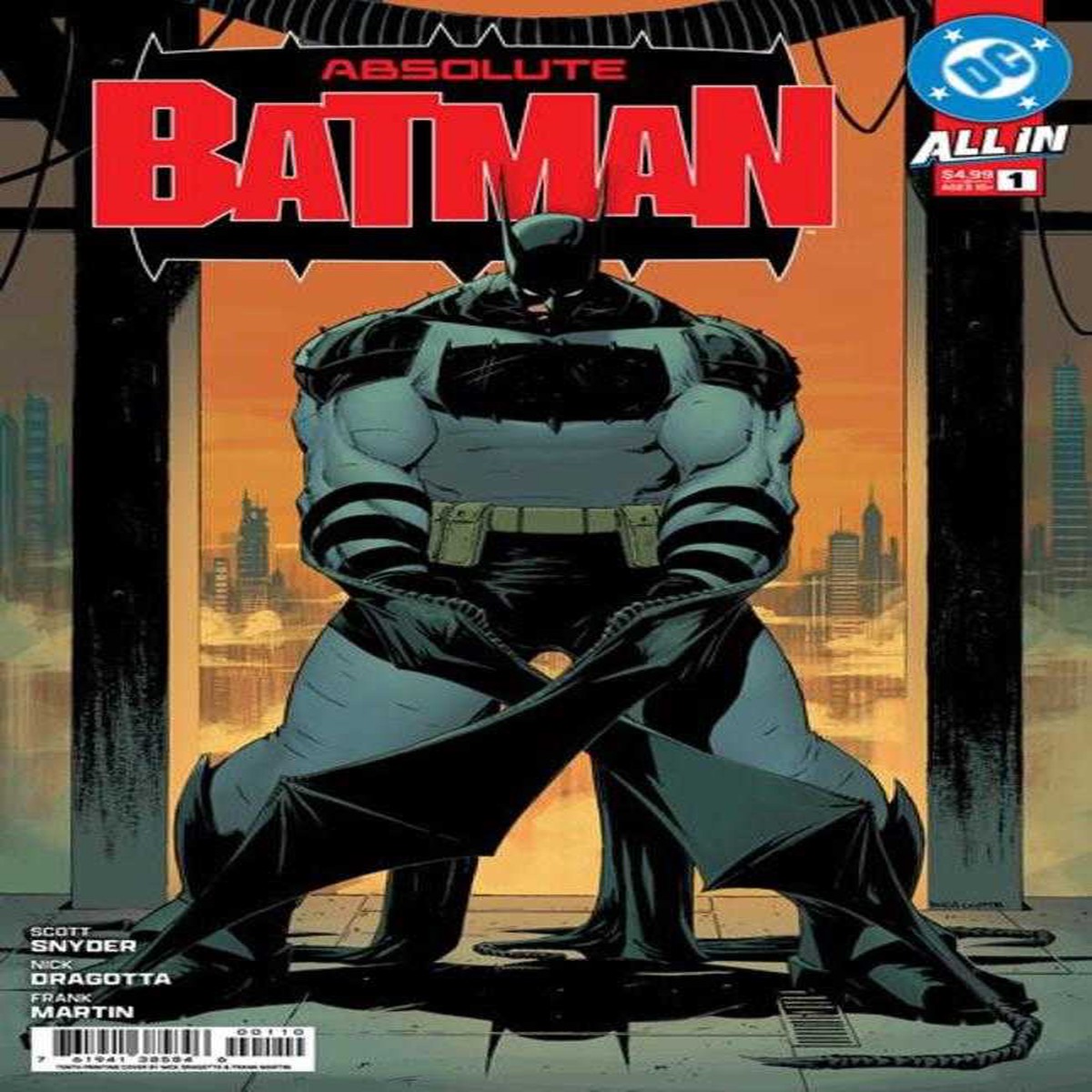 Absolute Batman #1 Tenth Printing Cover A Nick Dragotta