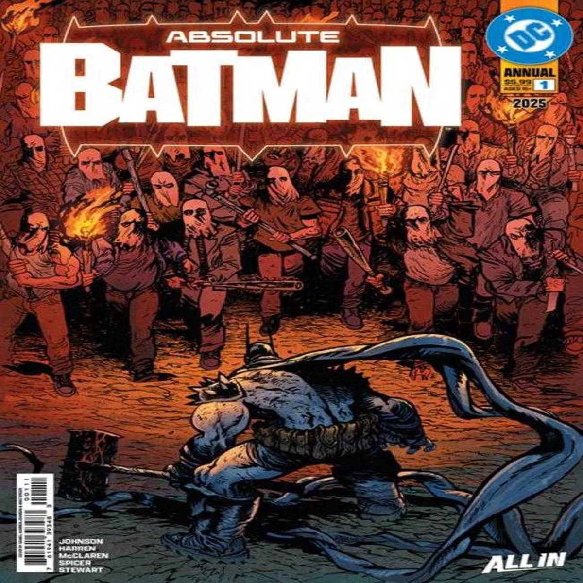 Absolute Batman 2025 Annual #1 (One Shot) Cover A Daniel Warren Johnson