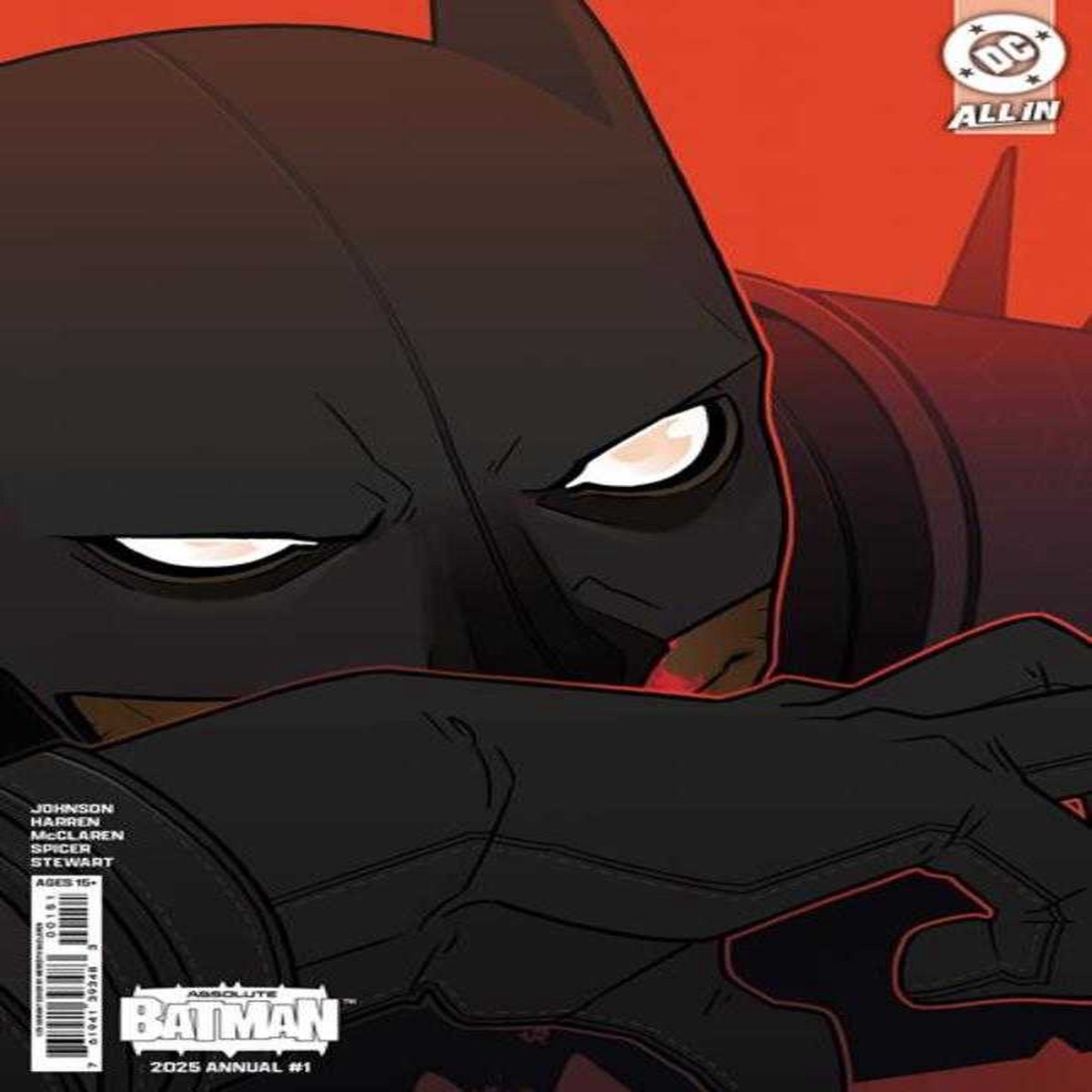 Absolute Batman 2025 Annual #1 (One Shot) Cover E 1 in 25 Meredith Mcclaren Card Stock Variant