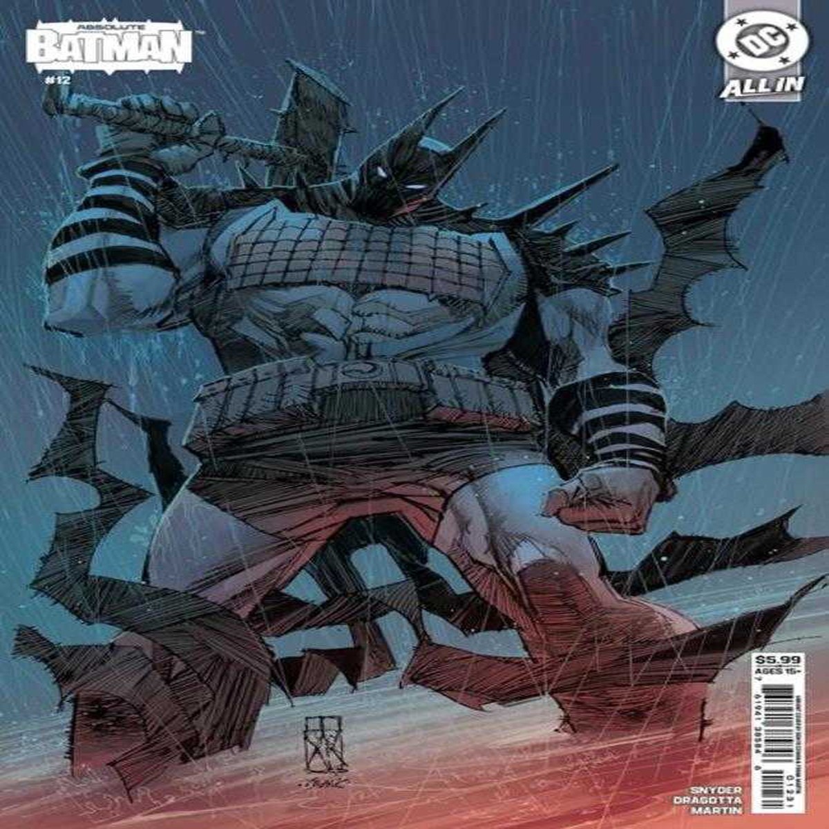 Absolute Batman #12 Cover C Denys Cowan Card Stock Variant