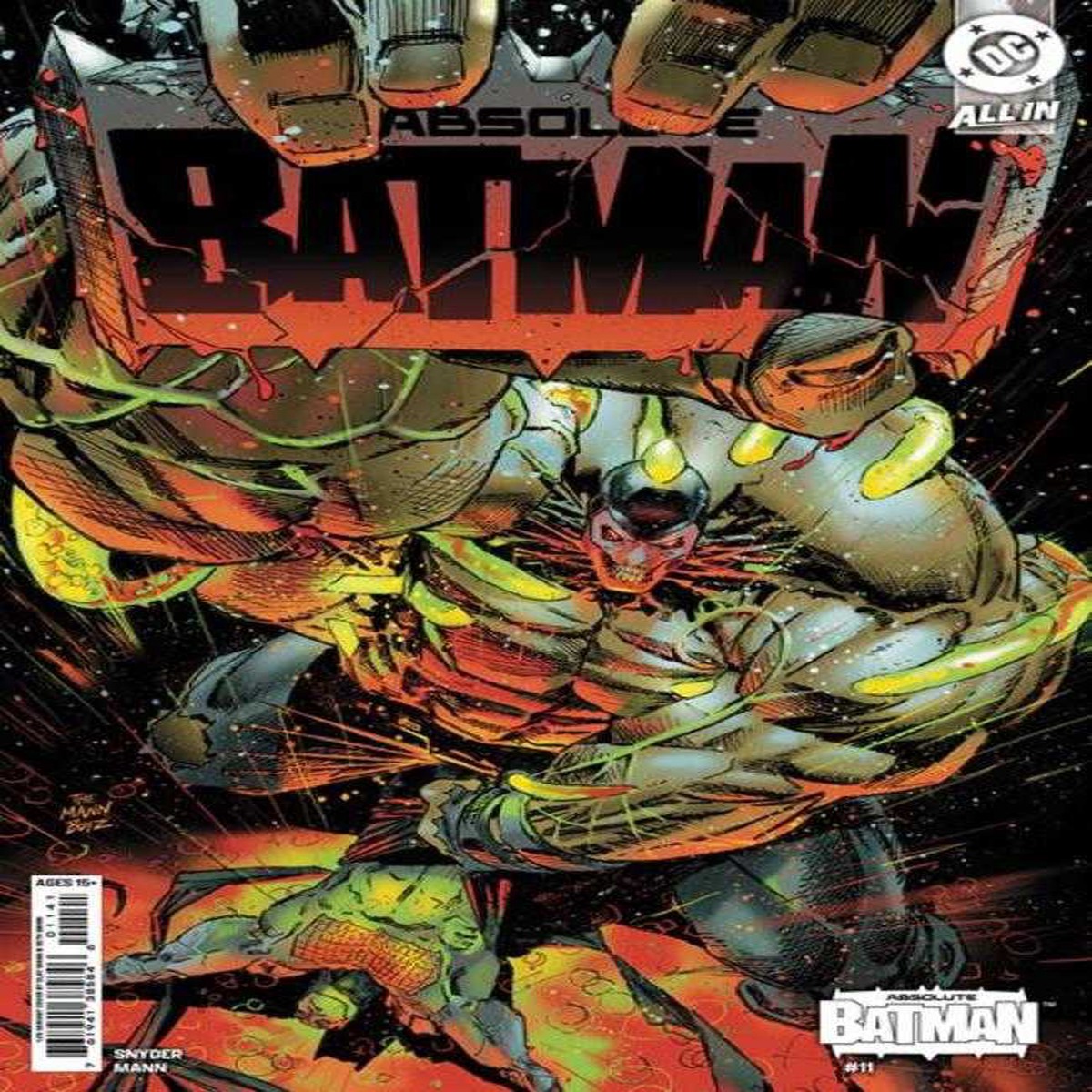 Absolute Batman #11 Cover D 1 in 25 Clay Mann & Seth Mann Card Stock Variant