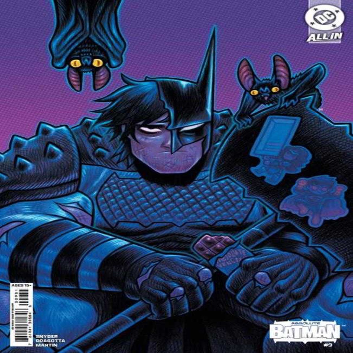 Absolute Batman #9 Cover E 1 in 50 Dan Hipp Card Stock Variant