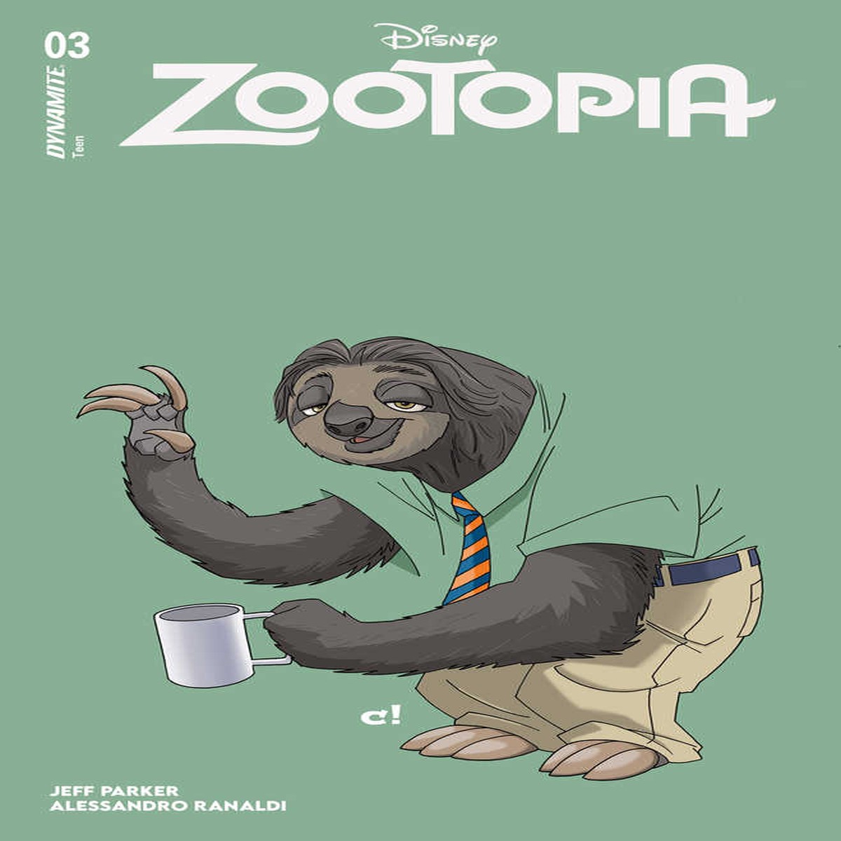 Zootopia #3 Cover C Rousseau Color Bleed