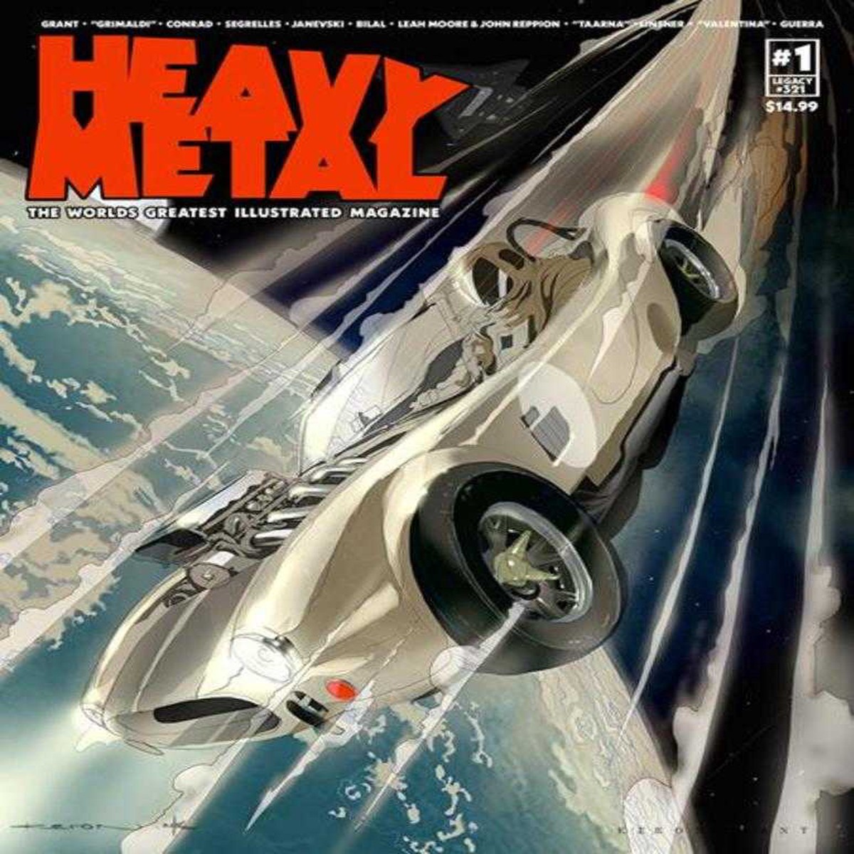 Heavy Metal Magazine #1 Cover D Grant Grimaldi (Mature)